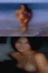 Amateur couple with midget