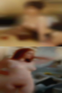 Unexpected nude woman.